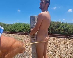 Logan Restrained and Caned