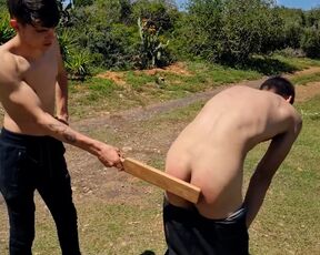 Kayden and Taylor Paddling