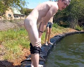 The Lads In Hot Water