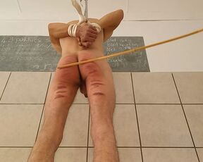 Ryker Gets A Caning