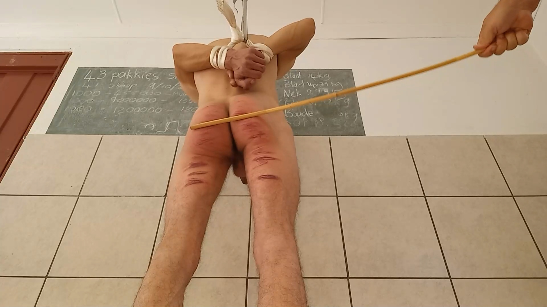 Ryker Gets A Caning